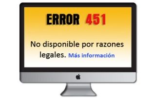 error 451 orientadorweb