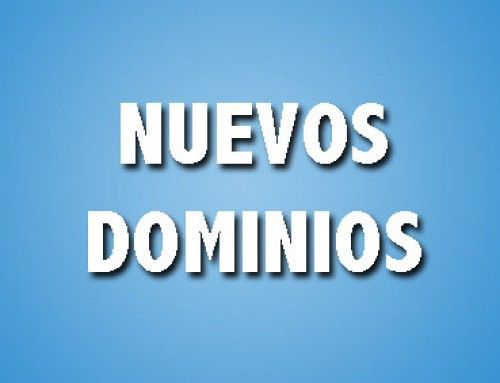 Nuevas extensiones de dominios: gTLDs