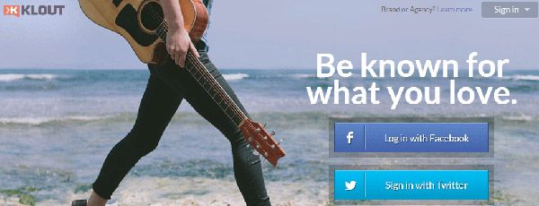 Influencers Klout herramienta Social-Media